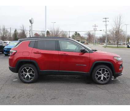 2024 Jeep Compass Limited is a Red 2024 Jeep Compass Limited Car for Sale in Traverse City MI