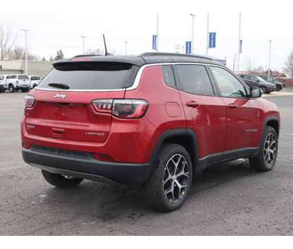 2024 Jeep Compass Limited is a Red 2024 Jeep Compass Limited Car for Sale in Traverse City MI