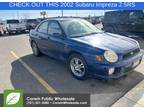 2002 Subaru Impreza Blue, 167K miles