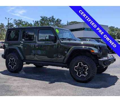 2023 Jeep Wrangler Rubicon is a Green 2023 Jeep Wrangler Rubicon Car for Sale in Sarasota FL