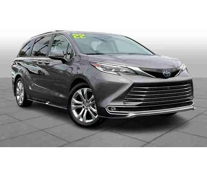 2022UsedToyotaUsedSiennaUsedFWD 7-Passenger (GS) is a Grey 2022 Toyota Sienna Car for Sale in Anaheim CA
