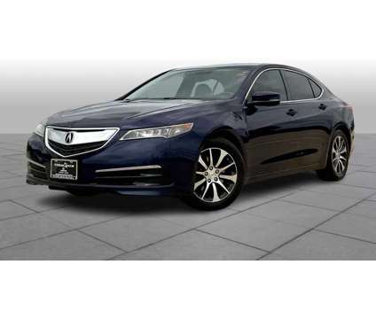 2015UsedAcuraUsedTLXUsed4dr Sdn FWD is a Blue 2015 Acura TLX Car for Sale in Houston TX