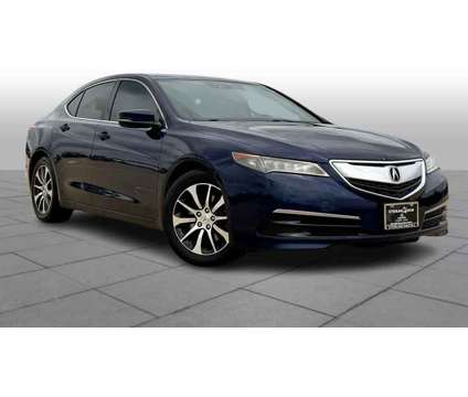 2015UsedAcuraUsedTLXUsed4dr Sdn FWD is a Blue 2015 Acura TLX Car for Sale in Houston TX
