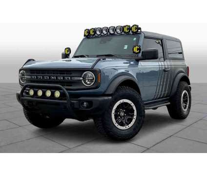 2023UsedFordUsedBroncoUsed2 Door 4x4 is a Blue, Grey 2023 Ford Bronco Car for Sale in Houston TX