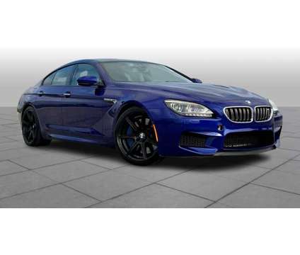 2014UsedBMWUsedM6Used4dr Gran Cpe is a Blue 2014 BMW M6 Car for Sale in Houston TX