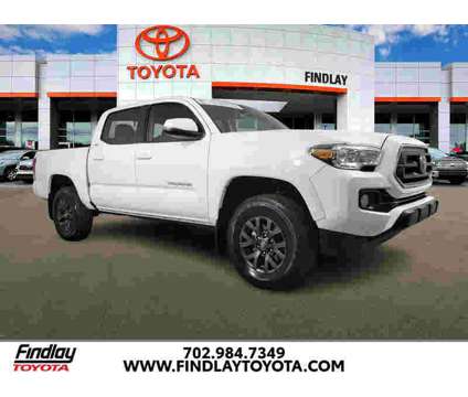 2021UsedToyotaUsedTacoma is a White 2021 Toyota Tacoma SR5 Truck in Henderson NV