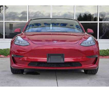 2023UsedTeslaUsedModel 3UsedRWD is a Red 2023 Tesla Model 3 Car for Sale in Lewisville TX