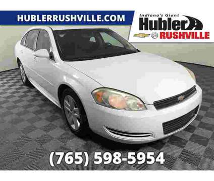 2011UsedChevroletUsedImpalaUsed4dr Sdn is a White 2011 Chevrolet Impala Car for Sale in Rushville IN