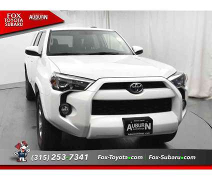 2019UsedToyotaUsed4RunnerUsed4WD (GS) is a White 2019 Toyota 4Runner Car for Sale in Auburn NY