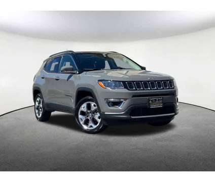 2021UsedJeepUsedCompassUsed4x4 is a Grey 2021 Jeep Compass Limited Car for Sale in Mendon MA