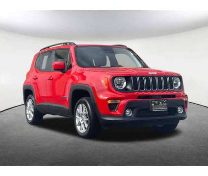 2021UsedJeepUsedRenegadeUsed4x4 is a Red 2021 Jeep Renegade Latitude SUV in Mendon MA