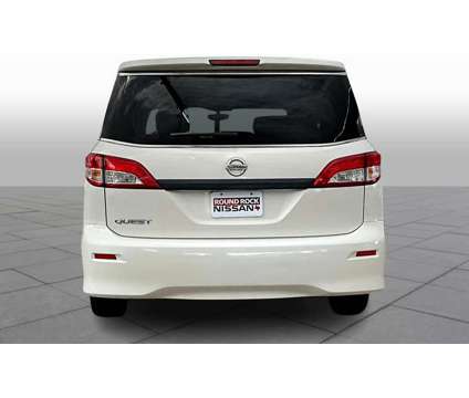 2014UsedNissanUsedQuestUsed4dr is a White 2014 Nissan Quest Car for Sale