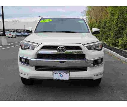 2016UsedToyotaUsed4RunnerUsed4WD 4dr V6 is a White 2016 Toyota 4Runner Car for Sale in Edison NJ