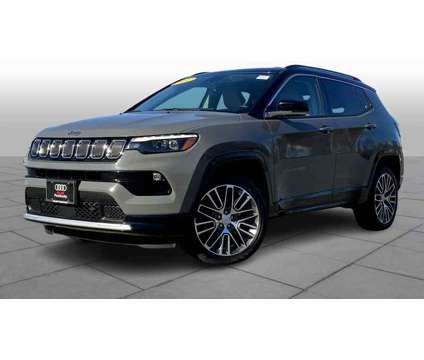 2022UsedJeepUsedCompassUsed4x4 is a Grey 2022 Jeep Compass Car for Sale in Peabody MA