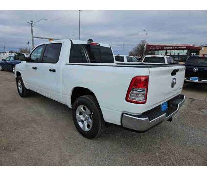 2024NewRamNew1500New4x4 Crew Cab 5 7 Box is a White 2024 RAM 1500 Model Tradesman Car for Sale in Pampa TX