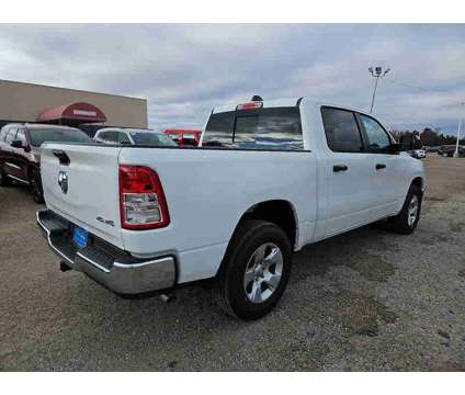 2024NewRamNew1500New4x4 Crew Cab 5 7 Box is a White 2024 RAM 1500 Model Tradesman Car for Sale in Pampa TX
