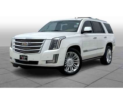 2018UsedCadillacUsedEscaladeUsed4WD 4dr is a White 2018 Cadillac Escalade Car for Sale in Houston TX