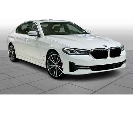 2021UsedBMWUsed5 SeriesUsedSedan is a White 2021 BMW 5-Series Car for Sale in Arlington TX