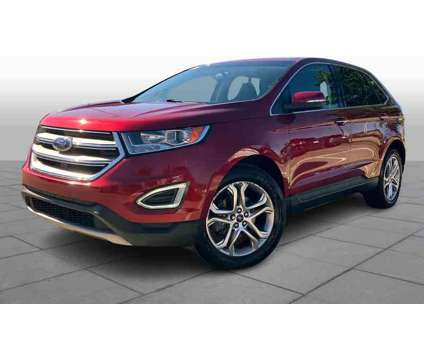 2018UsedFordUsedEdgeUsed4dr FWD is a Red 2018 Ford Edge Car for Sale in Kingwood TX