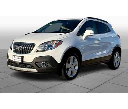 2016UsedBuickUsedEncoreUsedFWD 4dr is a White 2016 Buick Encore Car for Sale in Richmond TX