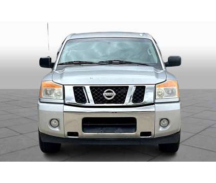 2013UsedNissanUsedTitanUsed2WD Crew Cab SWB is a Silver 2013 Nissan Titan Car for Sale in Stafford TX