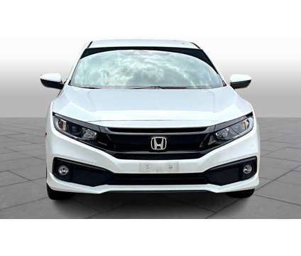 2021UsedHondaUsedCivic is a Silver, White 2021 Honda Civic Car for Sale in Stafford TX