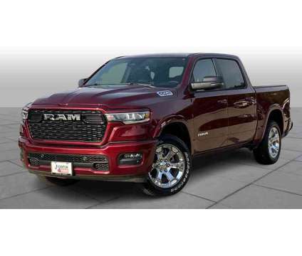 2025NewRamNew1500New4x4 Crew Cab 5 7 Box is a Red 2025 RAM 1500 Model Car for Sale in Denton TX