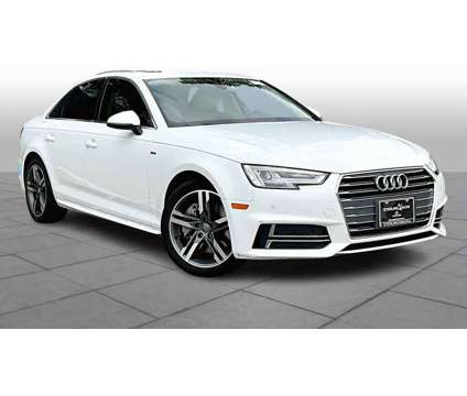 2017UsedAudiUsedA4 is a White 2017 Audi A4 Car for Sale in Houston TX