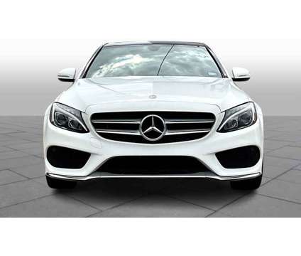 2015UsedMercedes-BenzUsedC-ClassUsed4dr Sdn 4MATIC is a White 2015 Mercedes-Benz C Class Car for Sale in Houston TX