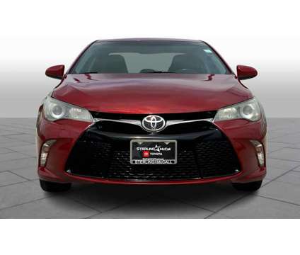 2016UsedToyotaUsedCamryUsed4dr Sdn I4 Auto is a Red 2016 Toyota Camry Car for Sale in Houston TX