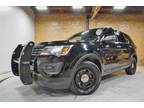 2017 Ford Explorer Police AWD Red/Blue Lightbar and LED Lights, Dual Partition