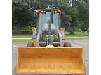 John Deere 410L backhoe