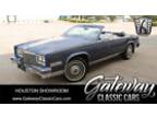 1984 Cadillac Eldorado Blue 1984 Cadillac Eldorado 4.1 L V8 Automatic Available