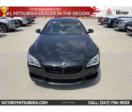 2016 BMW 6 Series 640i Gran Coupe is a Black 2016 BMW 6-Series Car for Sale in Bronx NY