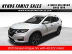 2020 Nissan Rogue White, 49K miles