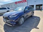 2021 Toyota Highlander Blue, 35K miles