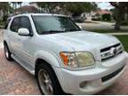 2006 Toyota Sequoia LIMITED 2006 Toyota Sequoia SUV White RWD Automatic LIMITED