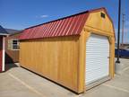 2023 Old Hickory Sheds 10x20 Shed Lofted Barn with Roller Door in Dickinson -