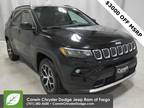 2024 Jeep Compass Black, 12 miles