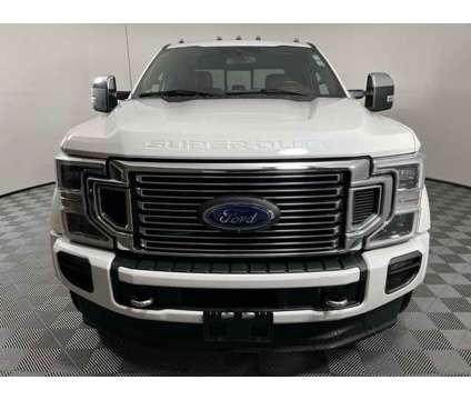 2020 Ford F-450SD Platinum DRW is a White 2020 Ford F-450 Platinum Truck in Issaquah WA