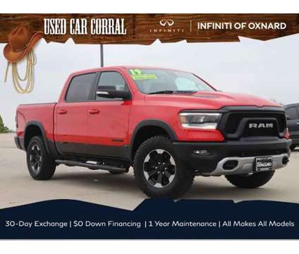 2019 Ram REBEL 1500 4WD HEMI LEVEL 2 W/PANO ROOF is a Red 2019 LEVEL 2 W/PANO ROOF Truck in Oxnard CA