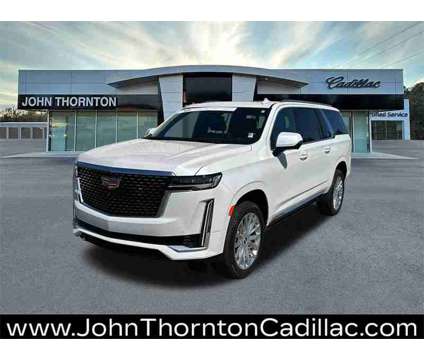 2024 Cadillac Escalade ESV Premium is a White 2024 Cadillac Escalade ESV Premium SUV in Carrollton GA