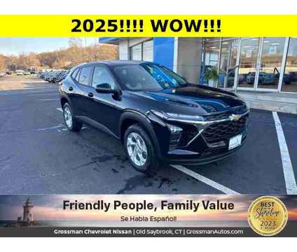2025 Chevrolet Trax LS is a Black 2025 Chevrolet Trax LS SUV in Old Saybrook CT