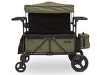 Jeep Deluxe Wrangler Stroller Wagon with Cooler Bag and Parent Organizer