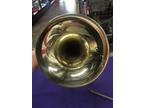 Vintage York Brass Valve Trombone with Case & Mouthpiece - 8" Bell