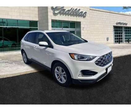 2019 Ford Edge SEL is a Silver, White 2019 Ford Edge SEL SUV in Albany NY