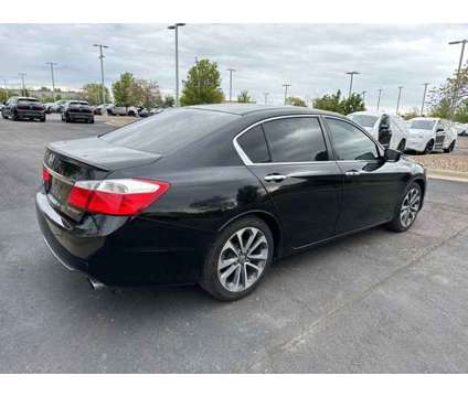 2015 Honda Accord Sport is a Black 2015 Honda Accord Sport Sedan in Lees Summit MO