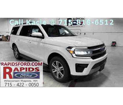 2024 Ford Expedition Max XLT is a White 2024 Ford Expedition XLT SUV in Wisconsin Rapids WI