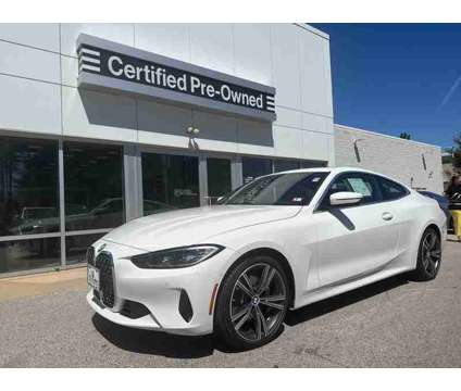2024 BMW 4 Series 430i xDrive is a White 2024 BMW 430 Model i Coupe in Manchester NH