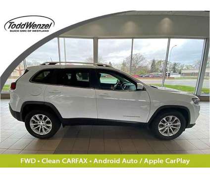 2019 Jeep Cherokee Latitude FWD, SUV is a White 2019 Jeep Cherokee Latitude SUV in Westland MI